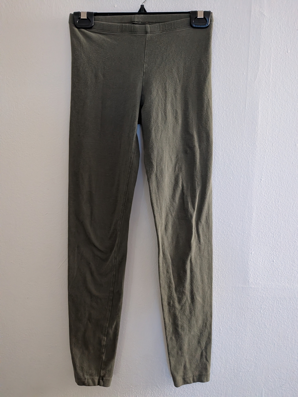 Charlotte Russe Olive Green Kids Stretch Leggings